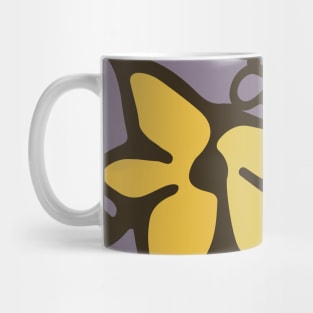 Orange flower Mug